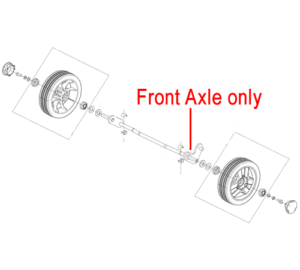 Weibang Legacy 56 Front Axle GM56A010100000/01