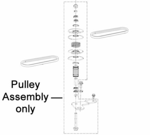Weibang Lawnmower Variable Speed Pulley Assembly WGTAS